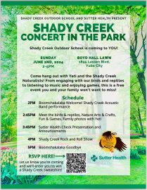 Shady Creek Concert