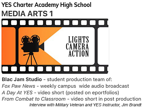 YES Charter Academy High School Media Arts