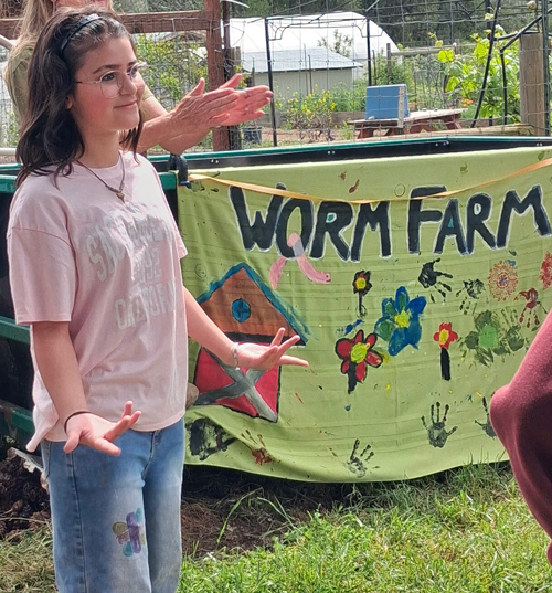YES Charter Academy Worm Bin Project