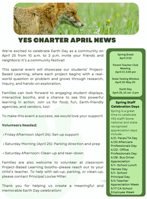 YES Charter Academy - A More Exciting School Experience!